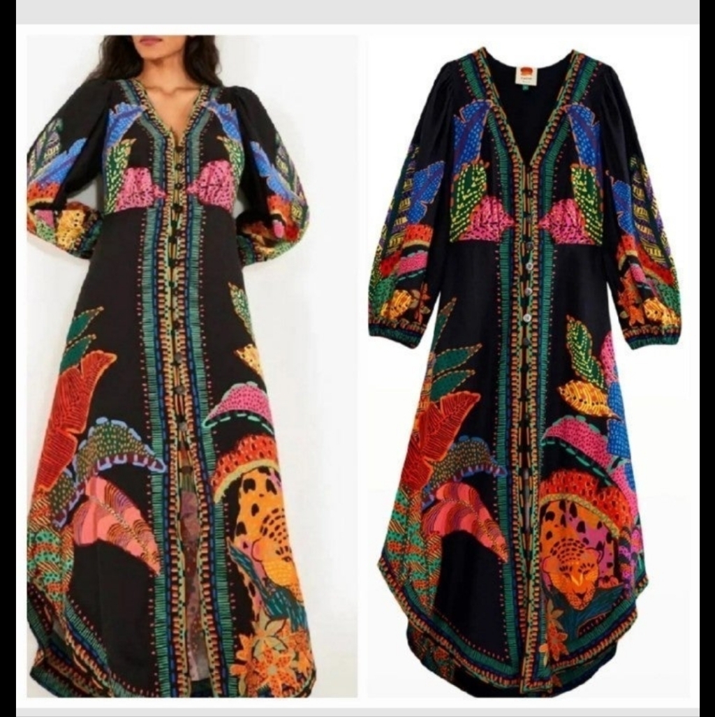 Farm Rio Linen Maxidress